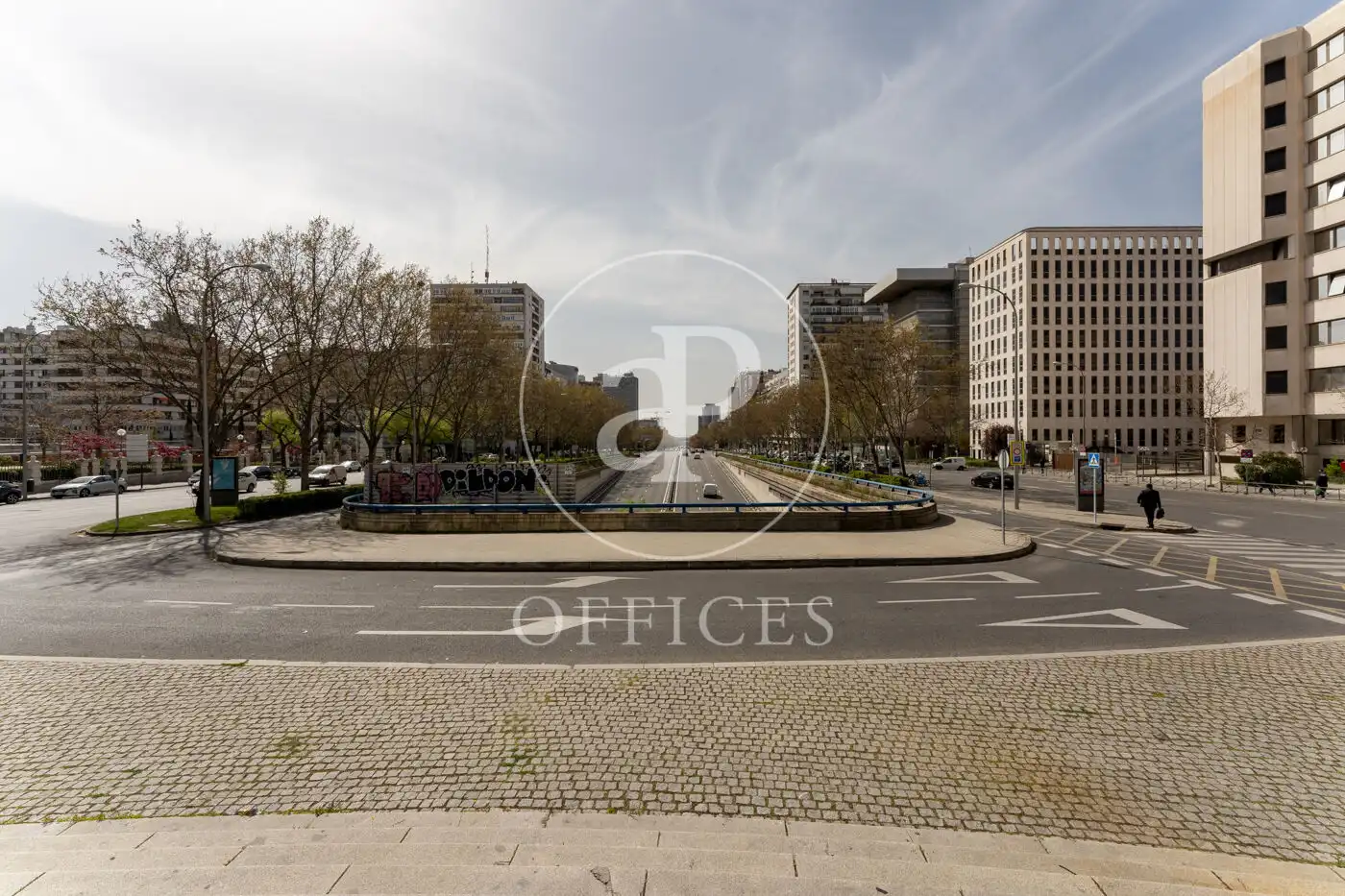 Vista exterior de Oficina de alquiler en Madrid con Aire acondicionado y Calefacción