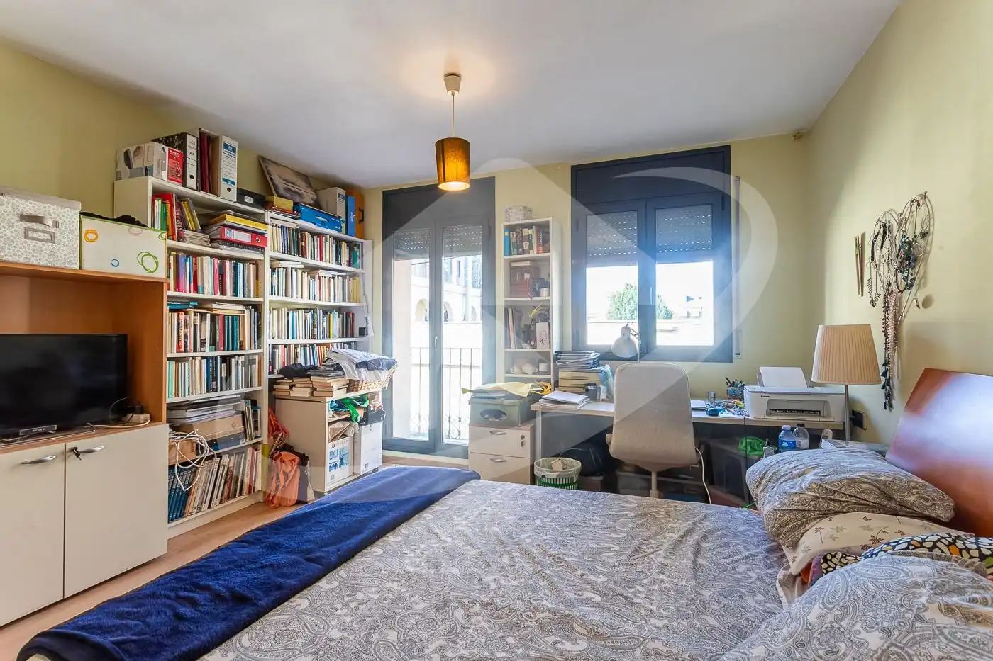 Schlafzimmer von Haus oder Chalet zum Verkauf in Sabadell mit Klimaanlage, Privatgarten und Terrasse