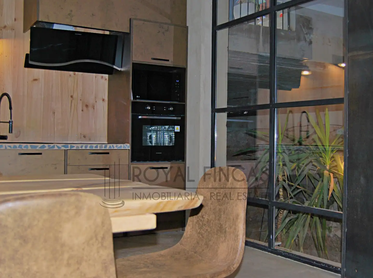 Kitchen of Detached homes for sale in Benalmádena  with Air Conditioner, Terrace and Swimming Pool