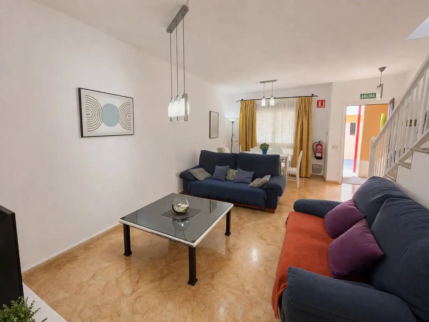 Sala d'estar de Dúplex en venda en Puerto del Rosario amb Terrassa, Traster i Moblat