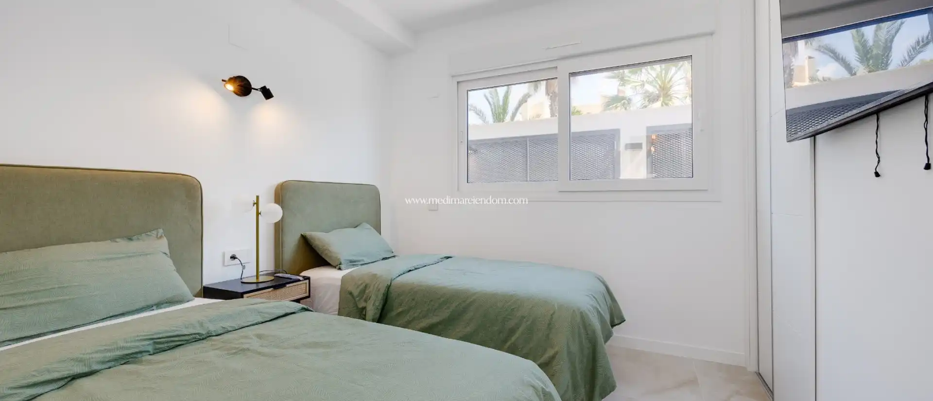 Bedroom of Flat for sale in Orihuela  with Air Conditioner, Heating and Private garden