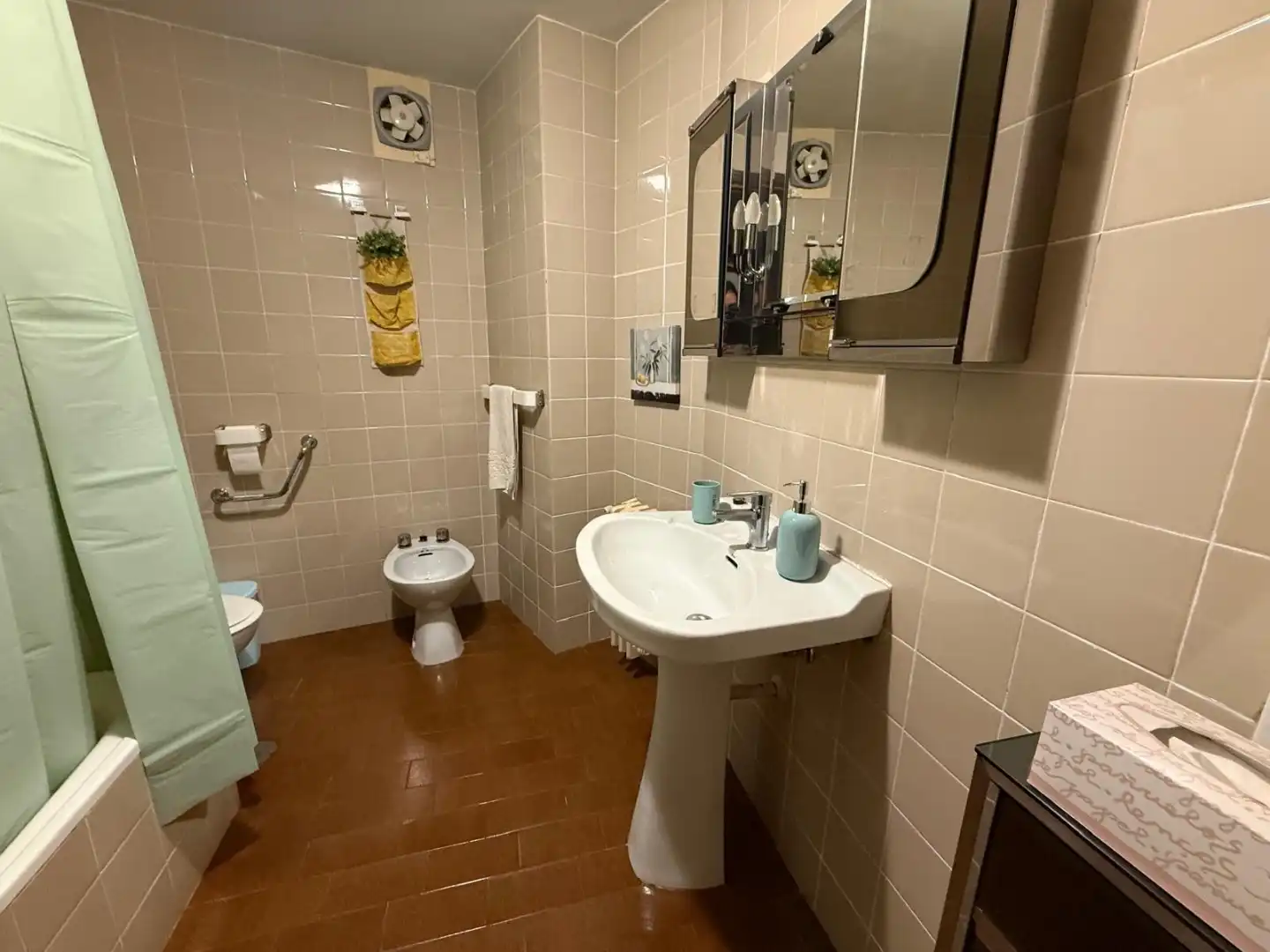 Badezimmer von Wohnung zur Miete in Zamora Capital  mit Terrasse und Balkon