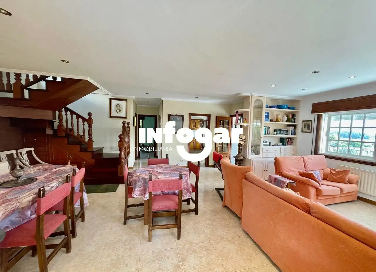 Living room of Houses for sale in O Rosal    with Heating, Private garden and Terrace