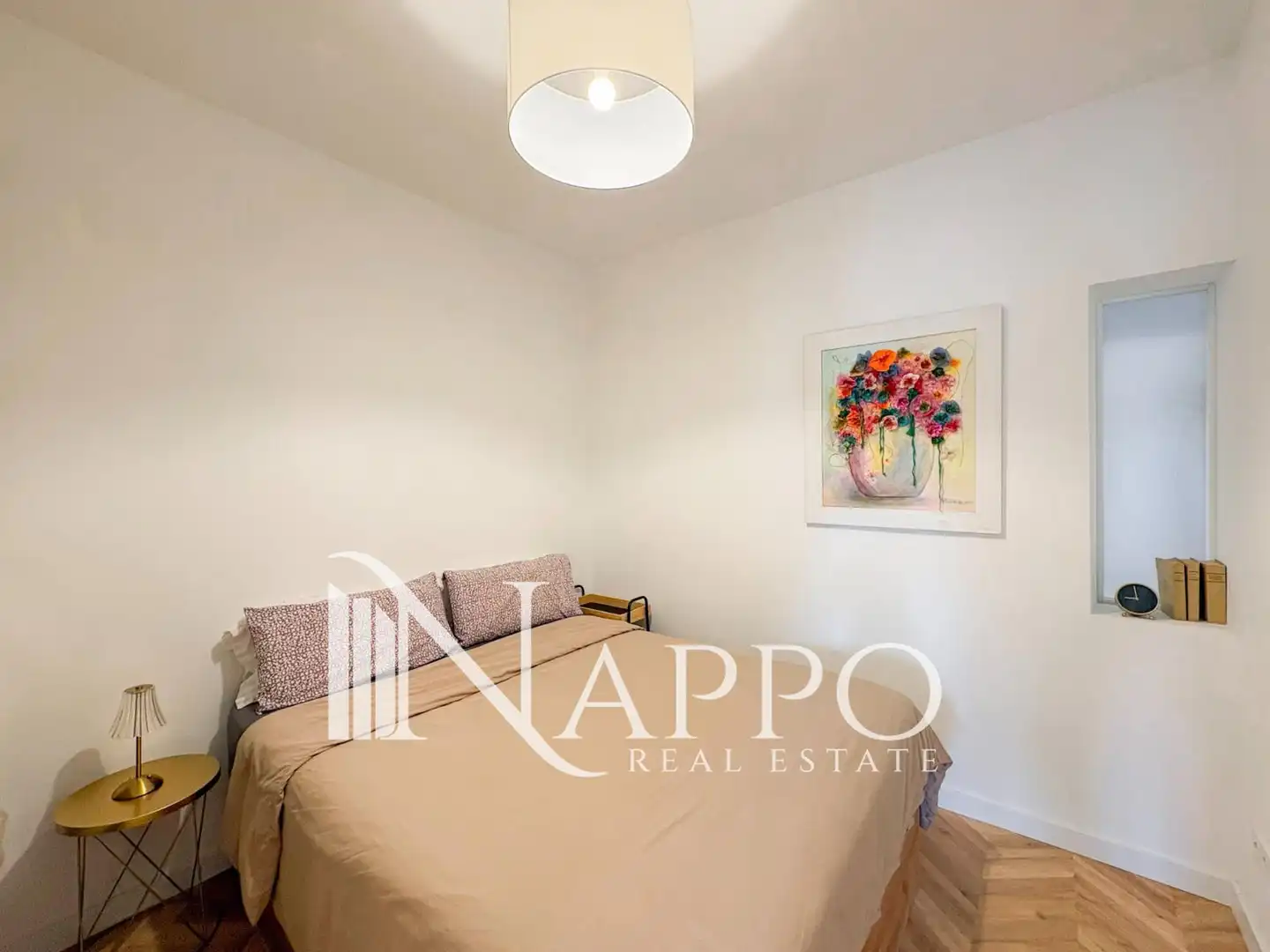 Bedroom of Flat for rent in  Palma de Mallorca  with Air Conditioner, Heating and Terrace