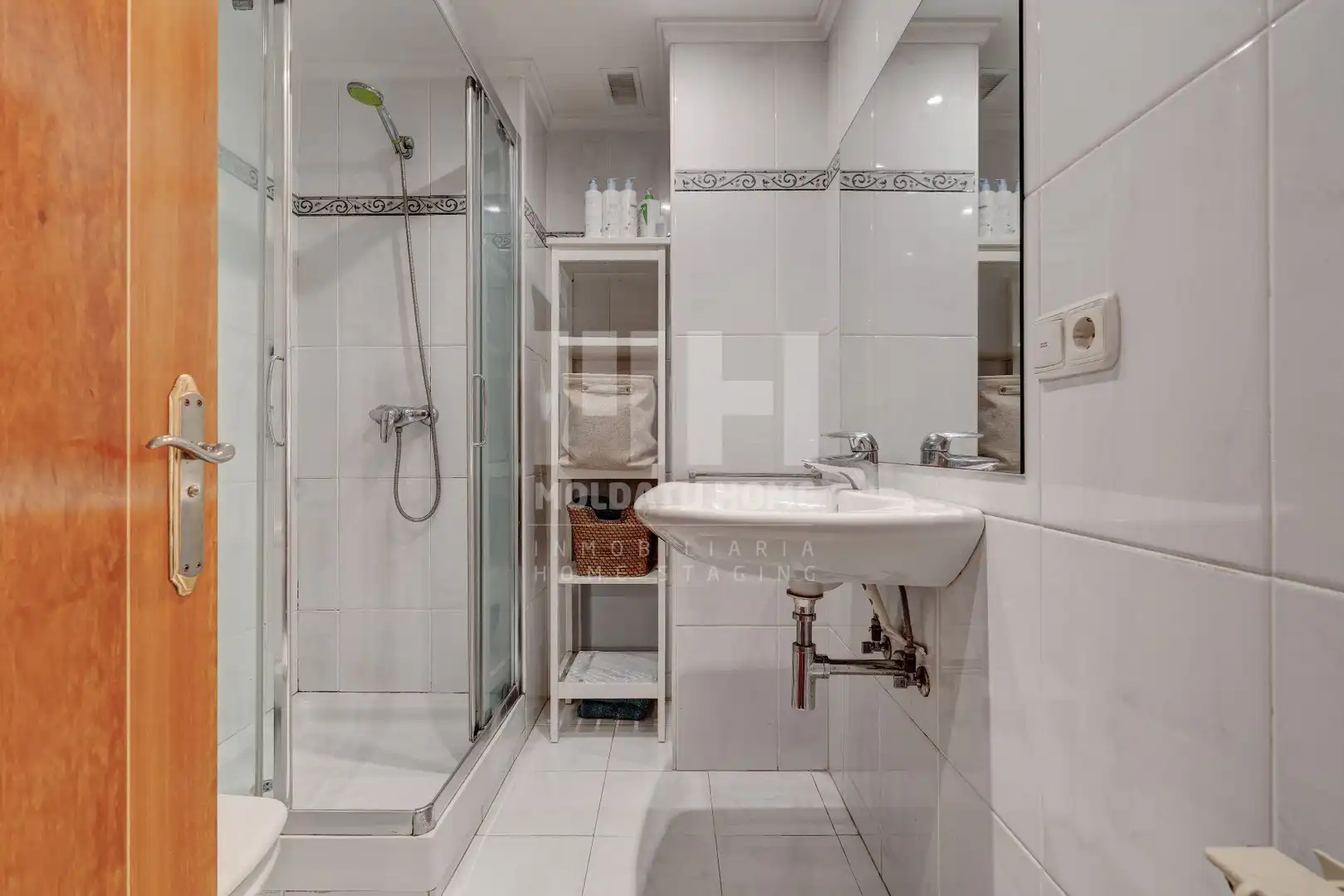 Badezimmer von Wohnung zur Miete in Donostia - San Sebastián  mit Heizung, Privatgarten und Terrasse