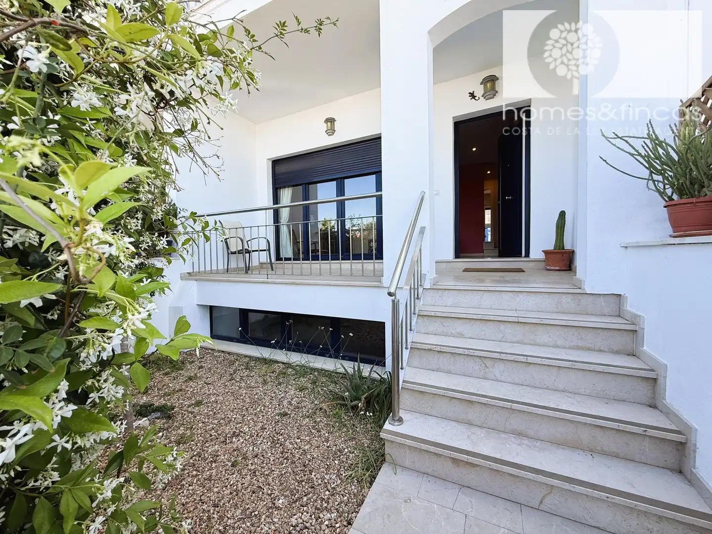Balcony of Detached homes for sale in Ayamonte  with Air Conditioner, Terrace and Furnished