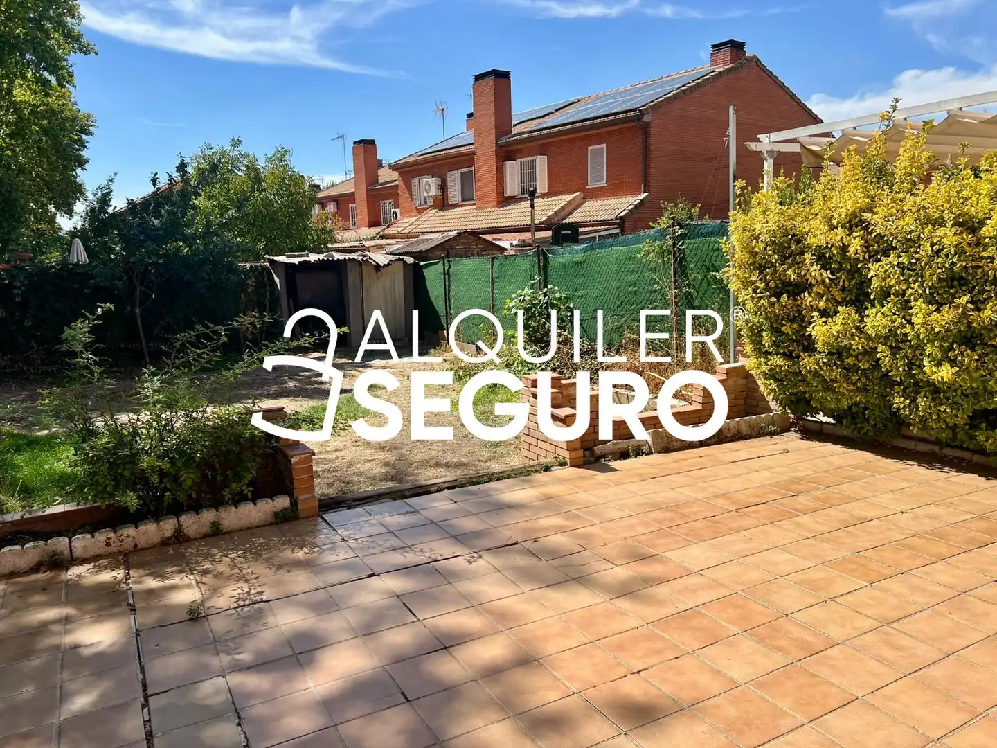 Garden of Houses for rent in Daganzo de Arriba  with Air Conditioner, Heating and Terrace