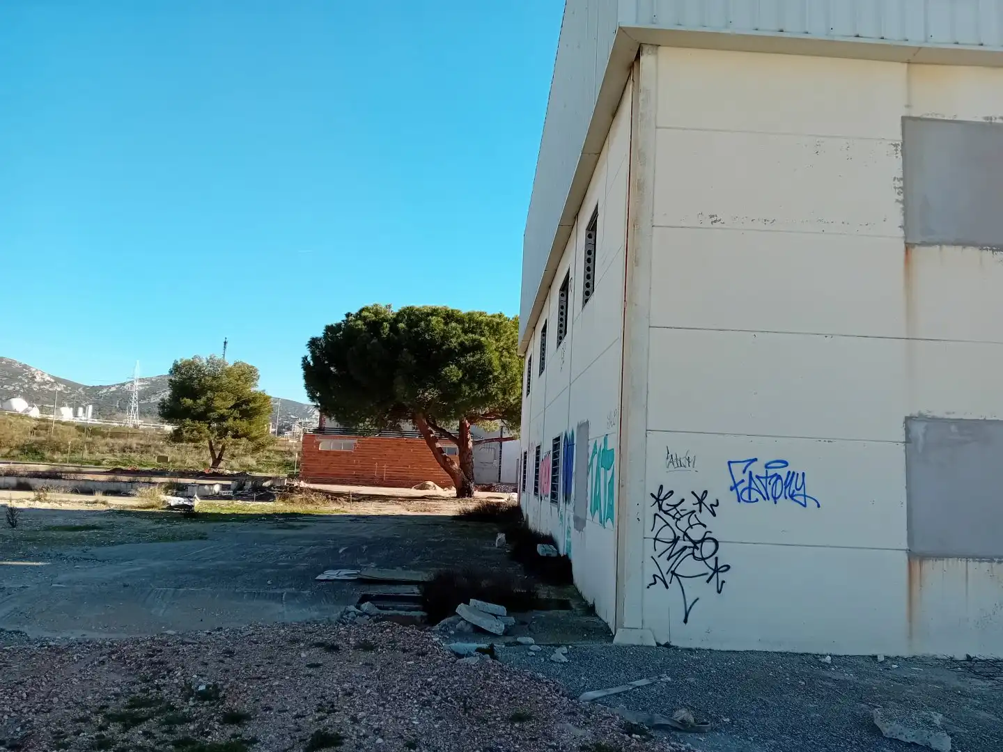 Exterior view of Industrial buildings for sale in Puertollano