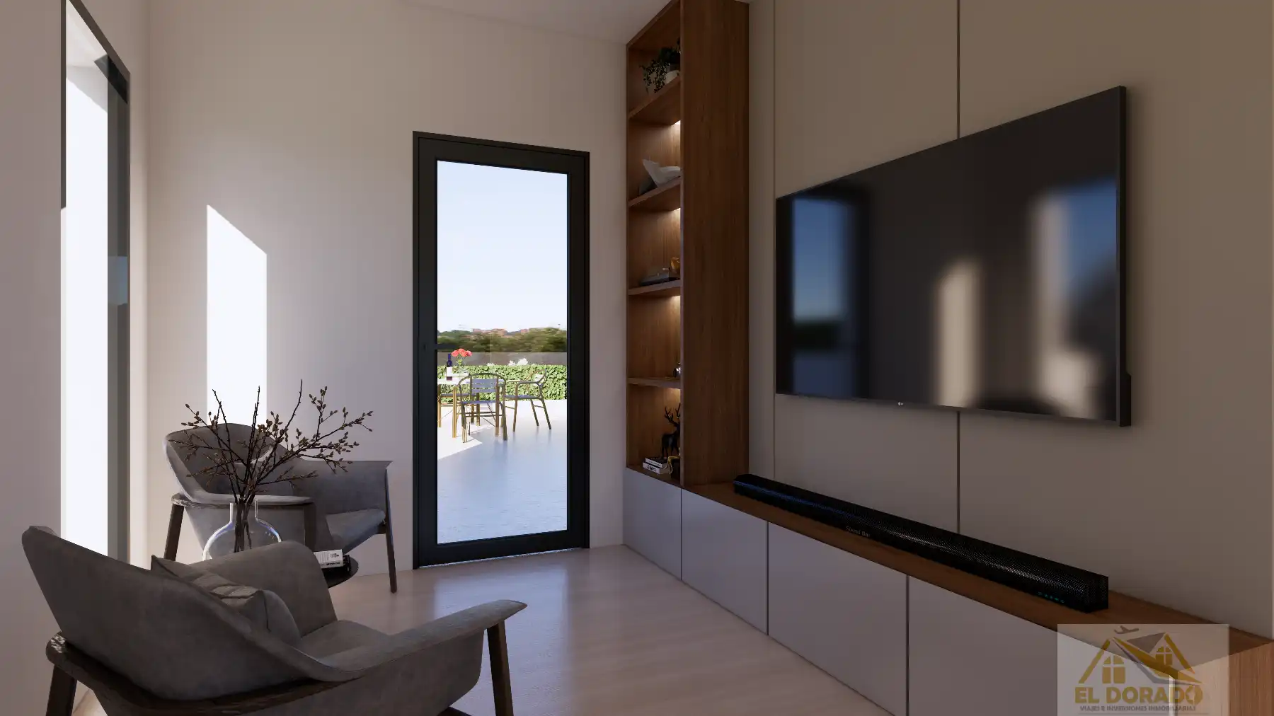 Sala d'estar de Casa o xalet en venda en Benferri amb Aire condicionat, Calefacció i Terrassa