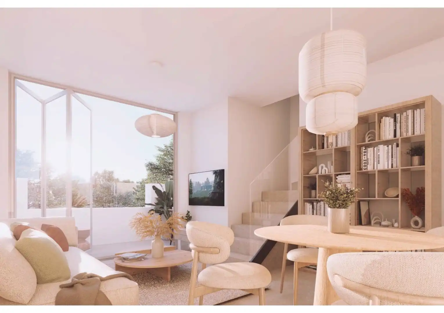 Sala de estar de Dúplex en venta en Marbella con Aire acondicionado, Calefacción y Terraza