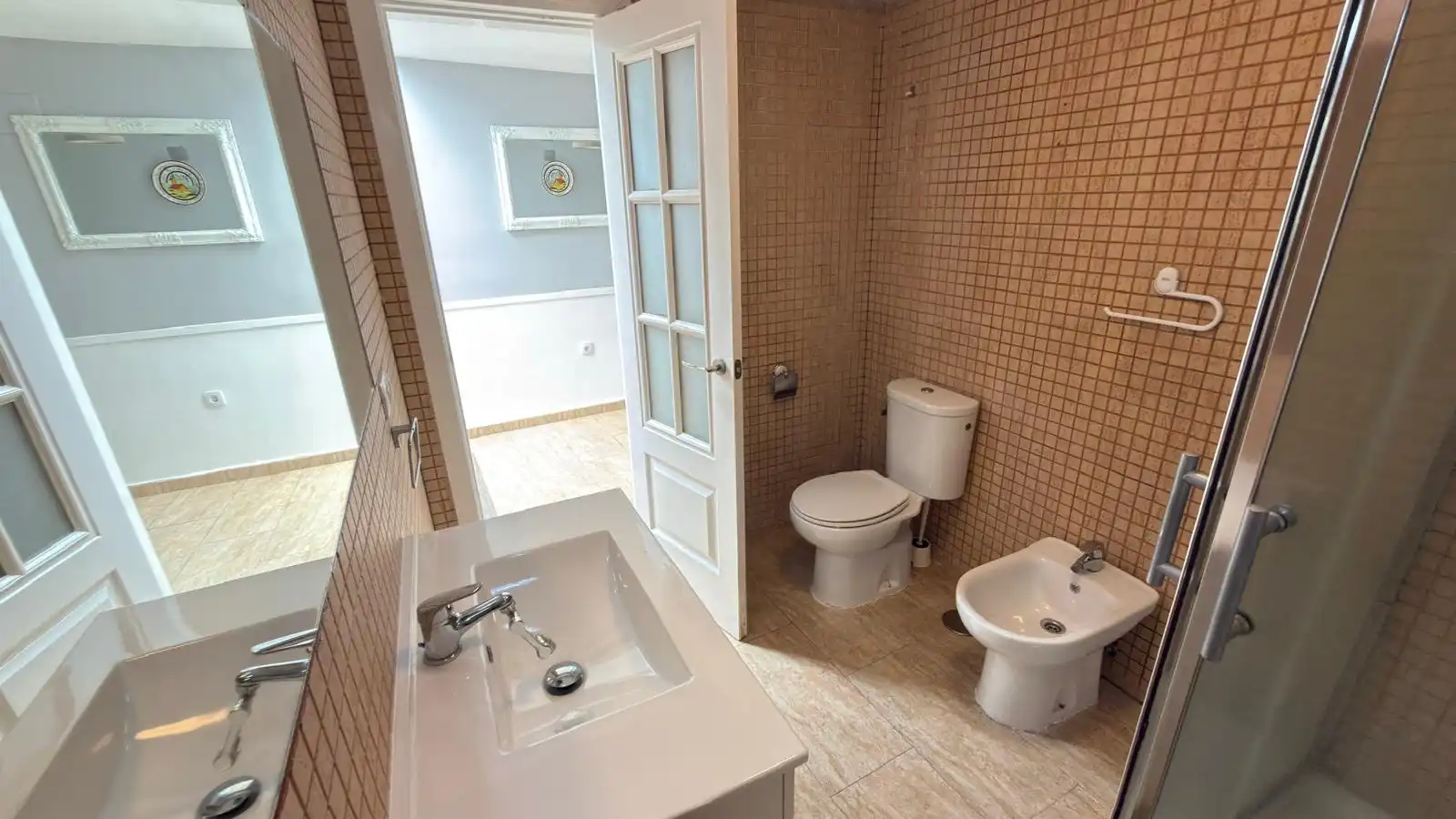 Badezimmer von Wohnung zum Verkauf in El Puerto de Santa María mit Klimaanlage