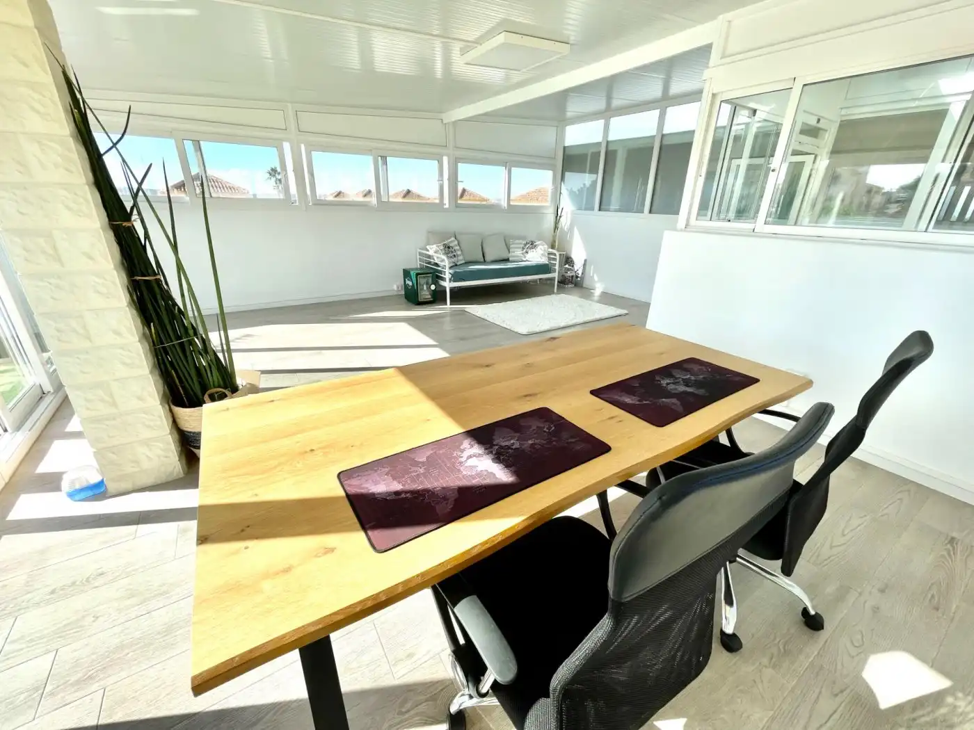 Terrace of Houses for rent in San Fulgencio  with Air Conditioner, Heating and Private garden
