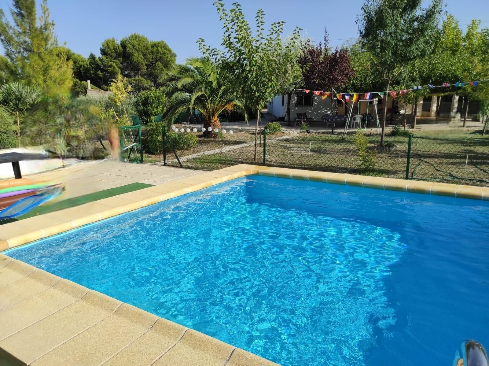 Swimming pool of House or chalet for sale in Castalla  with Heating, Private garden and Terrace
