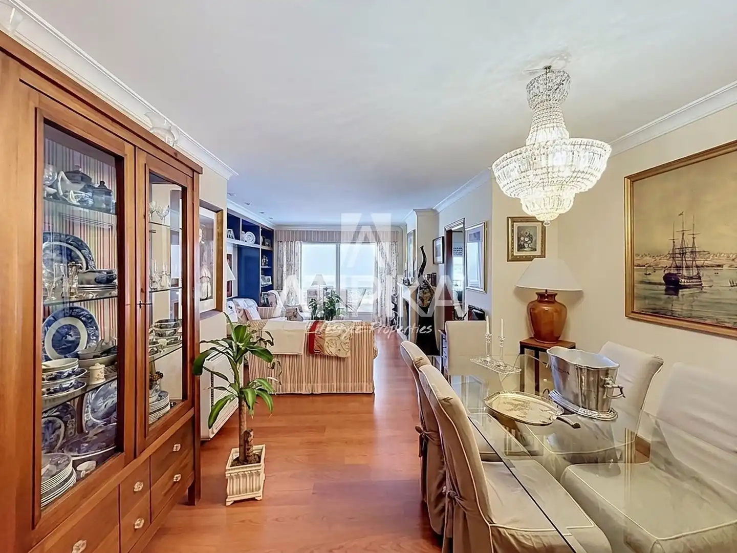 Living room of Flat for sale in Maó - Mahón  with Terrace, Storage room and Oven