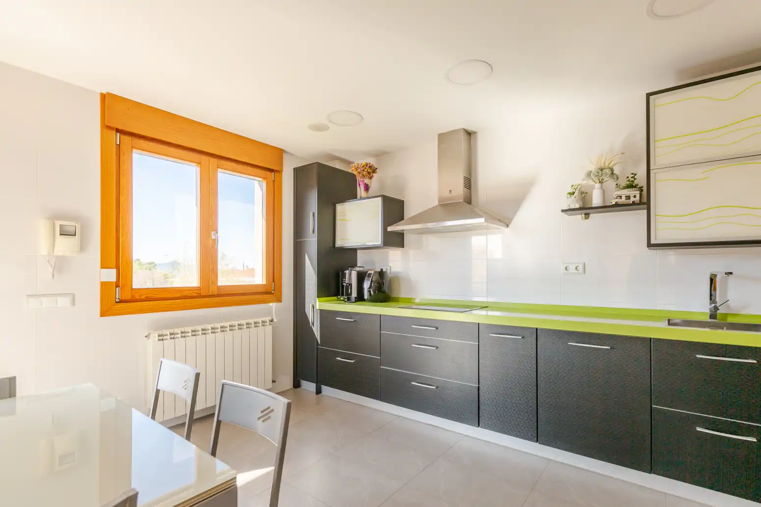 Cocina de Casa o chalet en venta en Aibar / Oibar con Aire acondicionado, Calefacción y Jardín privado