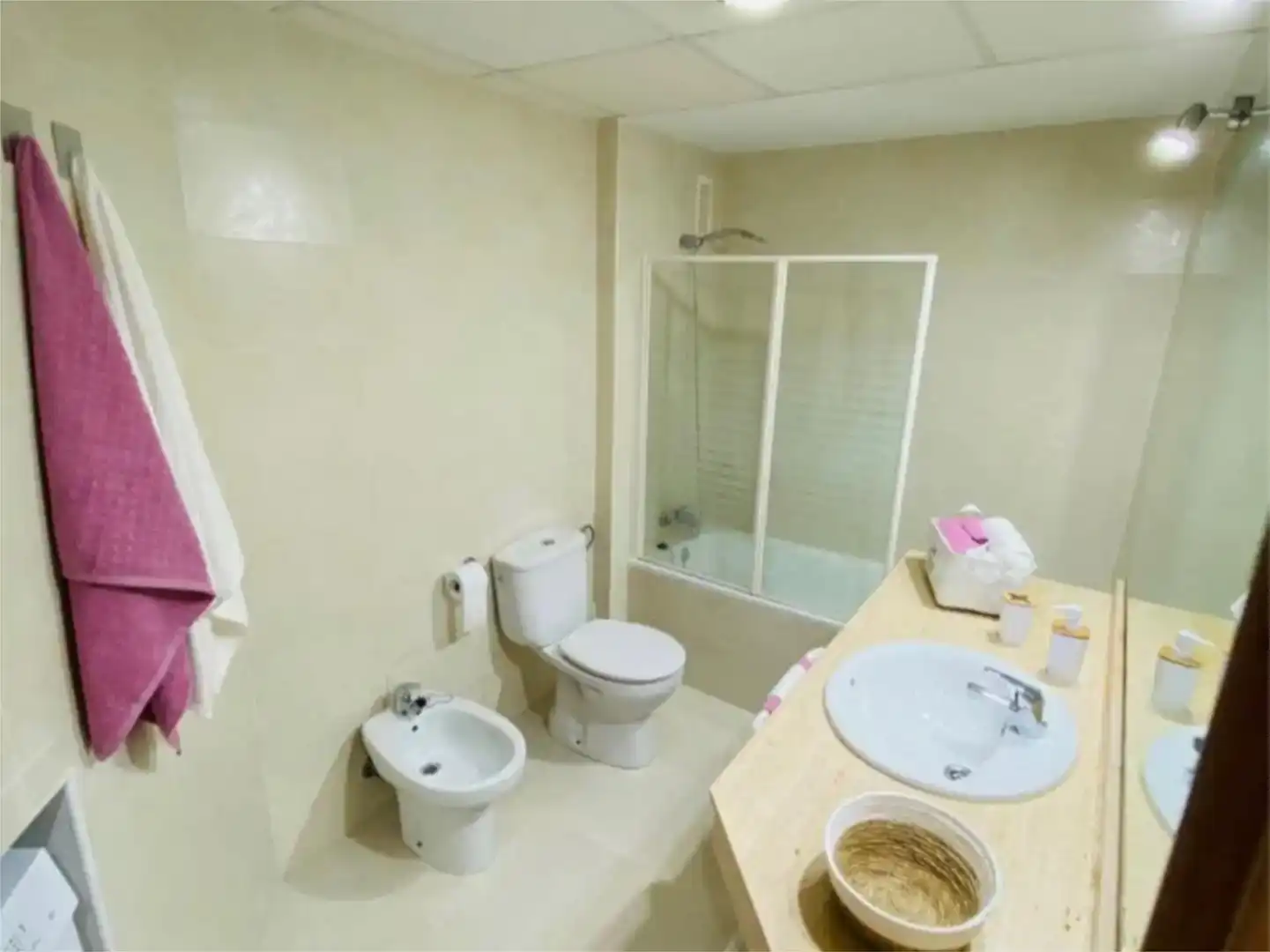 Bathroom of Flat for sale in Vera  with Air Conditioner, Swimming Pool and Balcony
