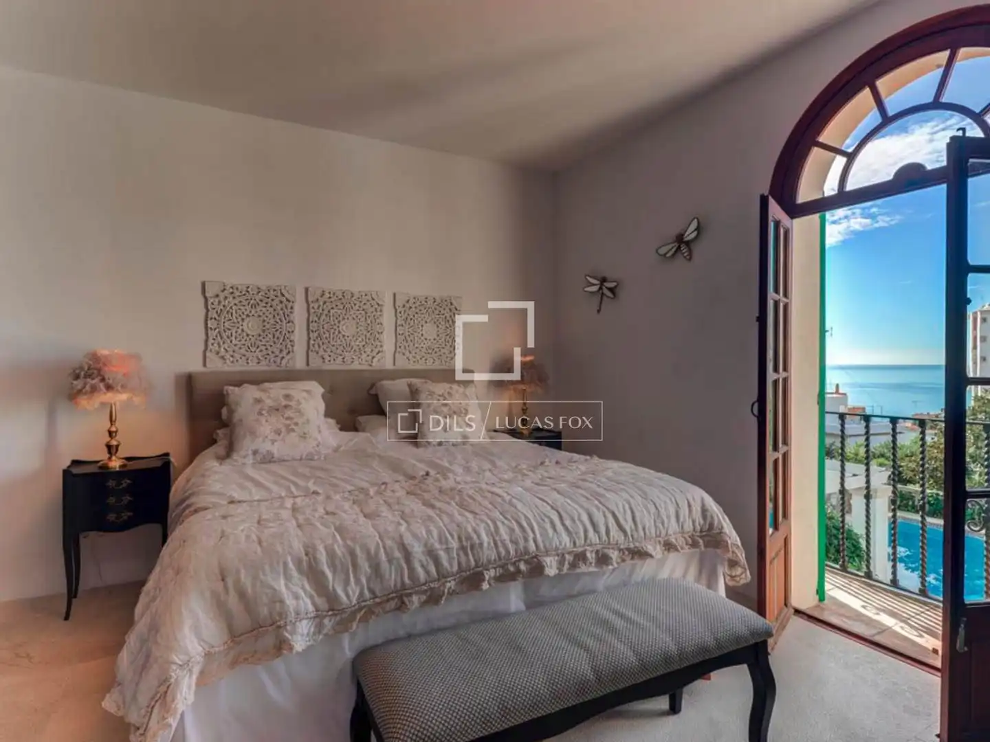 Bedroom of Houses for rent in  Palma de Mallorca  with Air Conditioner, Heating and Private garden