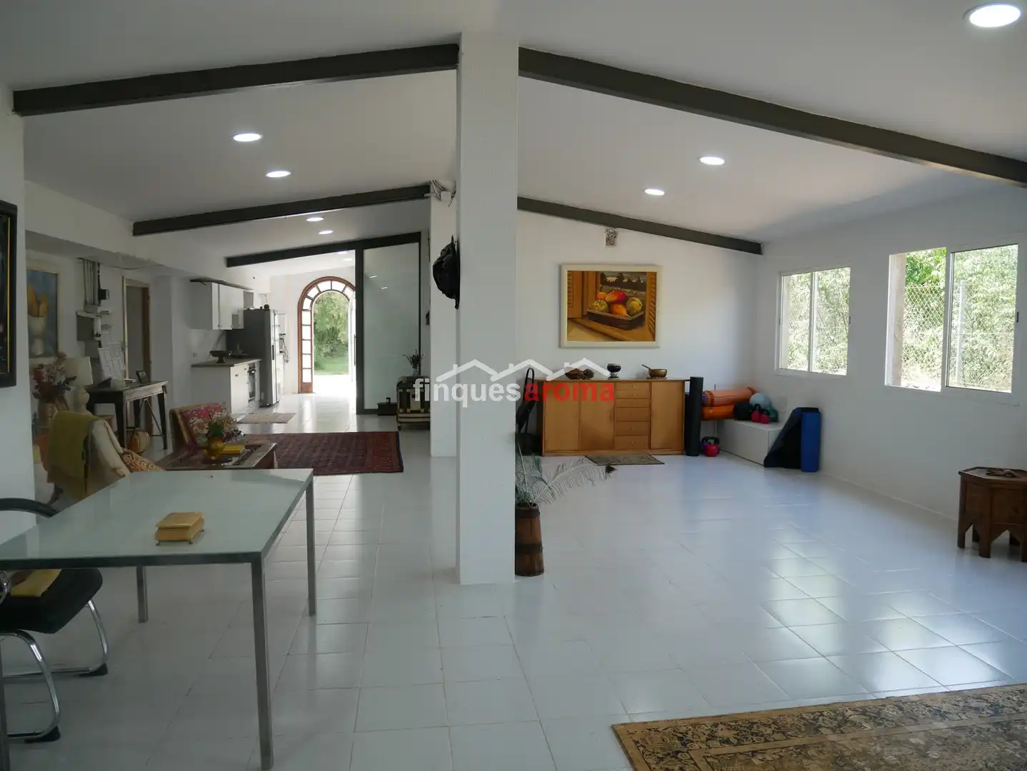 Sala d'estar de Casa o xalet en venda en Alió amb Aire condicionat, Calefacció i Jardí privat
