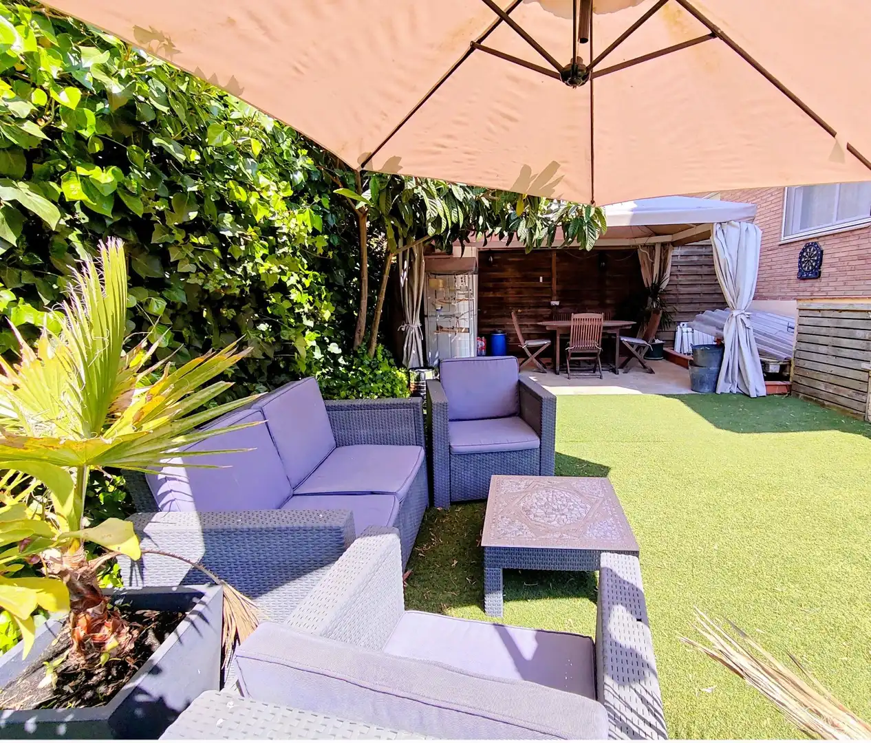 Terraza de Casa adosada en venta en Tarragona con Aire acondicionado, Calefacción y Jardín privado