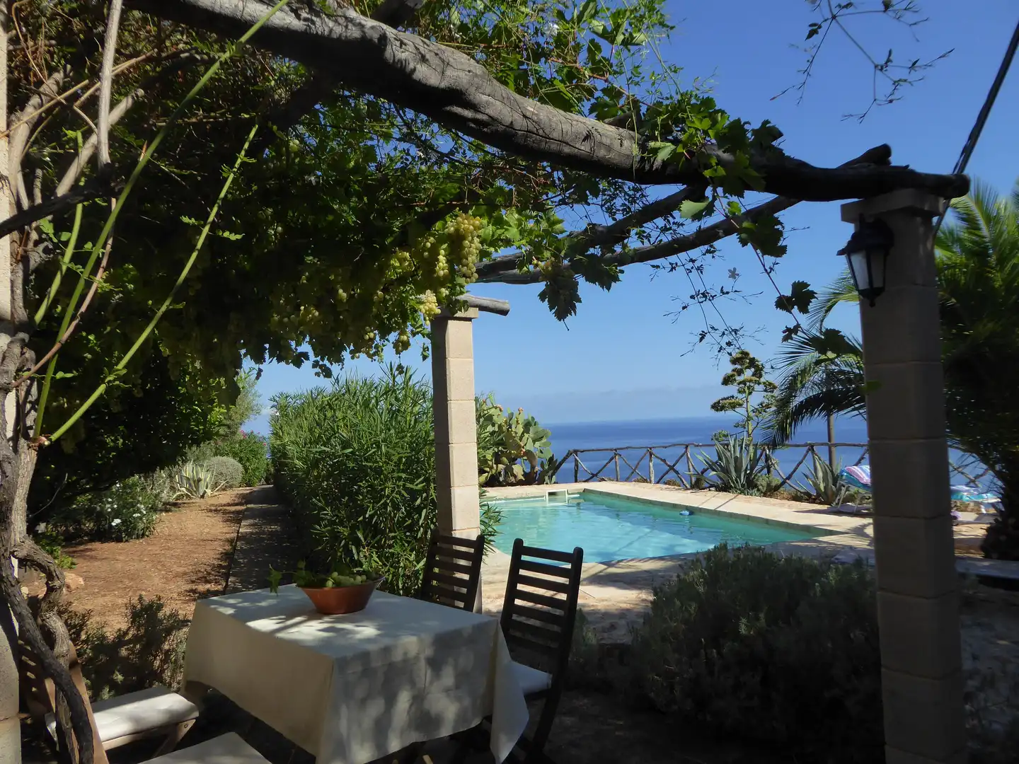 Jardín de Finca rústica en venta en Banyalbufar con Jardín privado, Terraza y Horno