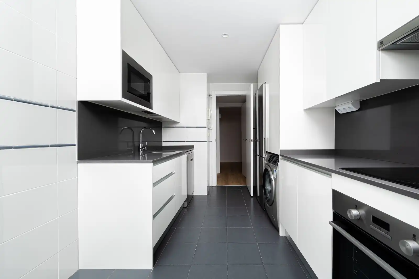Cocina de Piso de alquiler en Madrid con Trastero