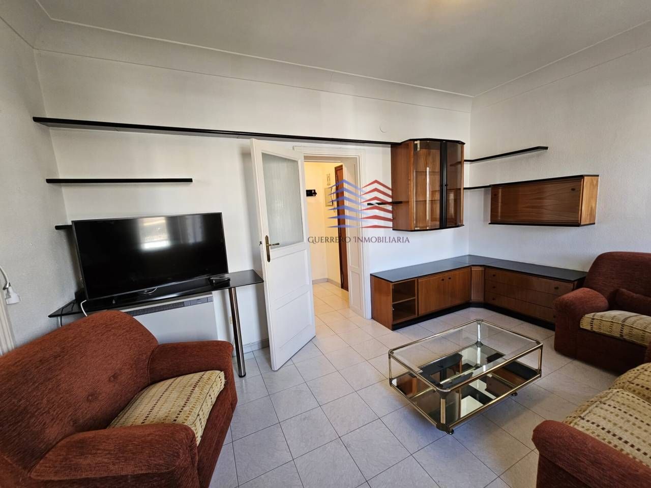 Living room of Flat to rent in Ourense Capital   with Heating, Furnished and Balcony