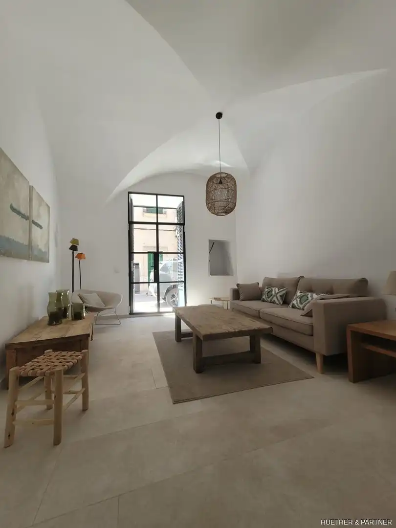 Sala de estar de Casa o chalet en venta en Campos con Aire acondicionado, Terraza y Amueblado