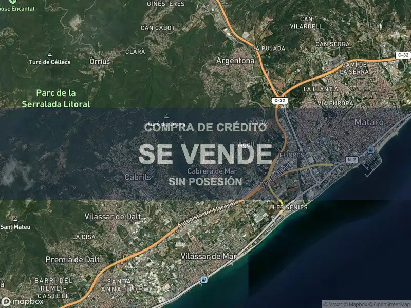 Piso en venta en Cabrera de Mar