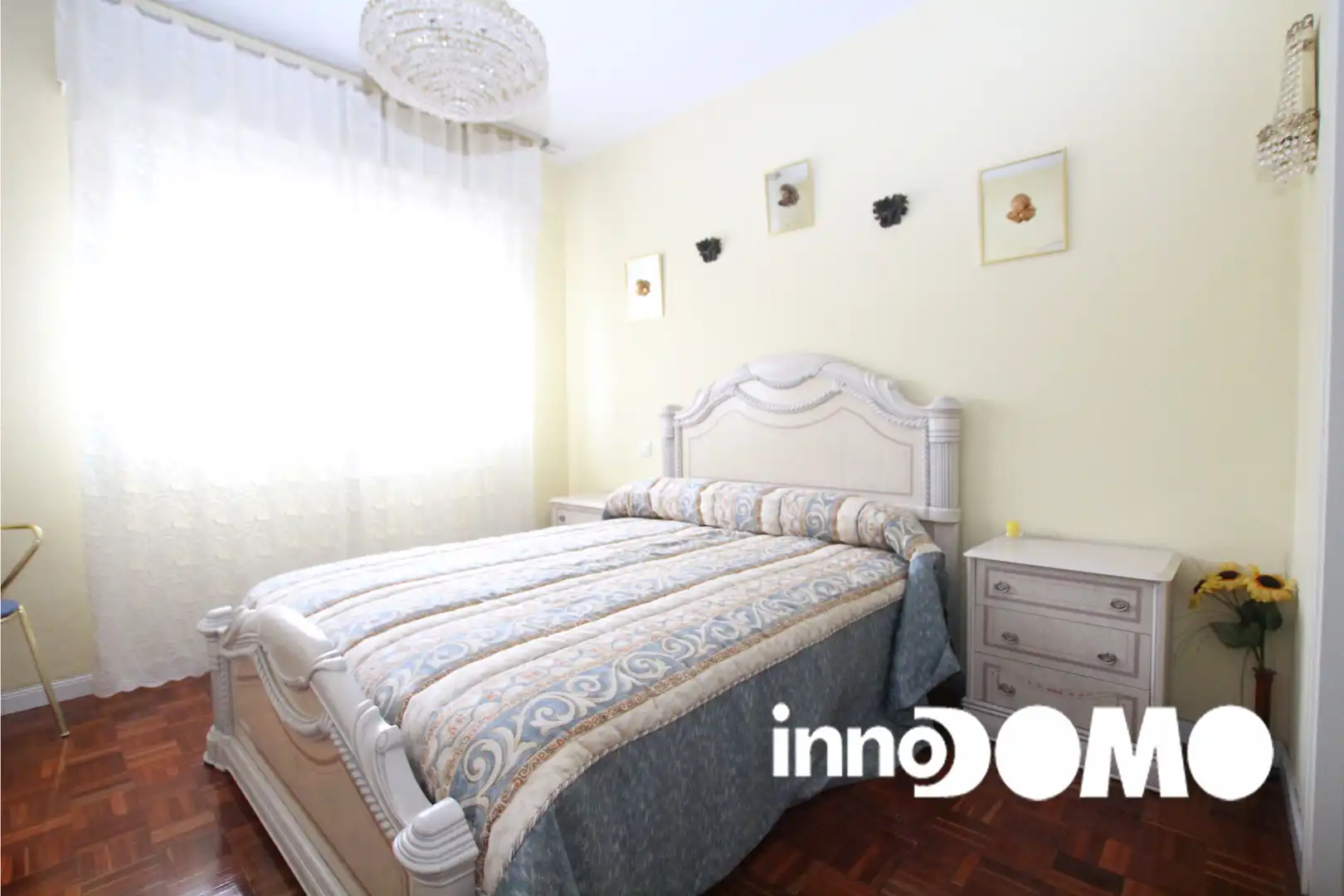 Dormitori de Casa adosada en venda en Moraleja de Enmedio amb Calefacció, Jardí privat i Parquet