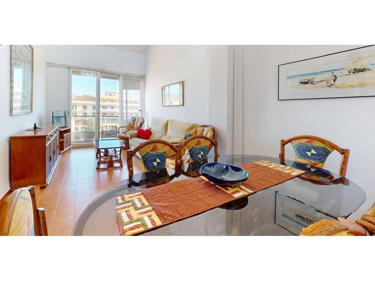Dining room of Flat for sale in Calonge i Sant Antoni  with Air Conditioner, Heating and Terrace