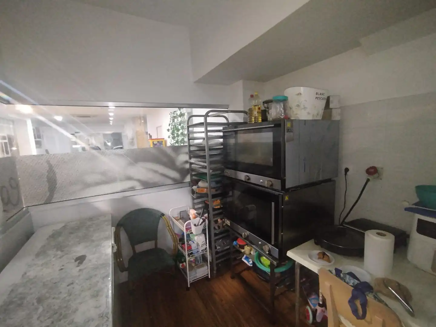 Cocina de Local en traspaso en Manises con Aire acondicionado