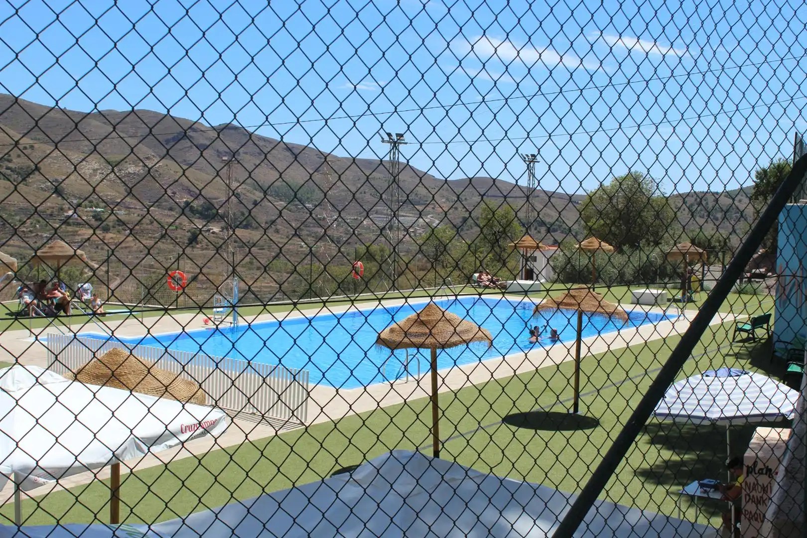 Piscina de Casa adosada en venta en Enix con Aire acondicionado, Calefacción y Jardín privado