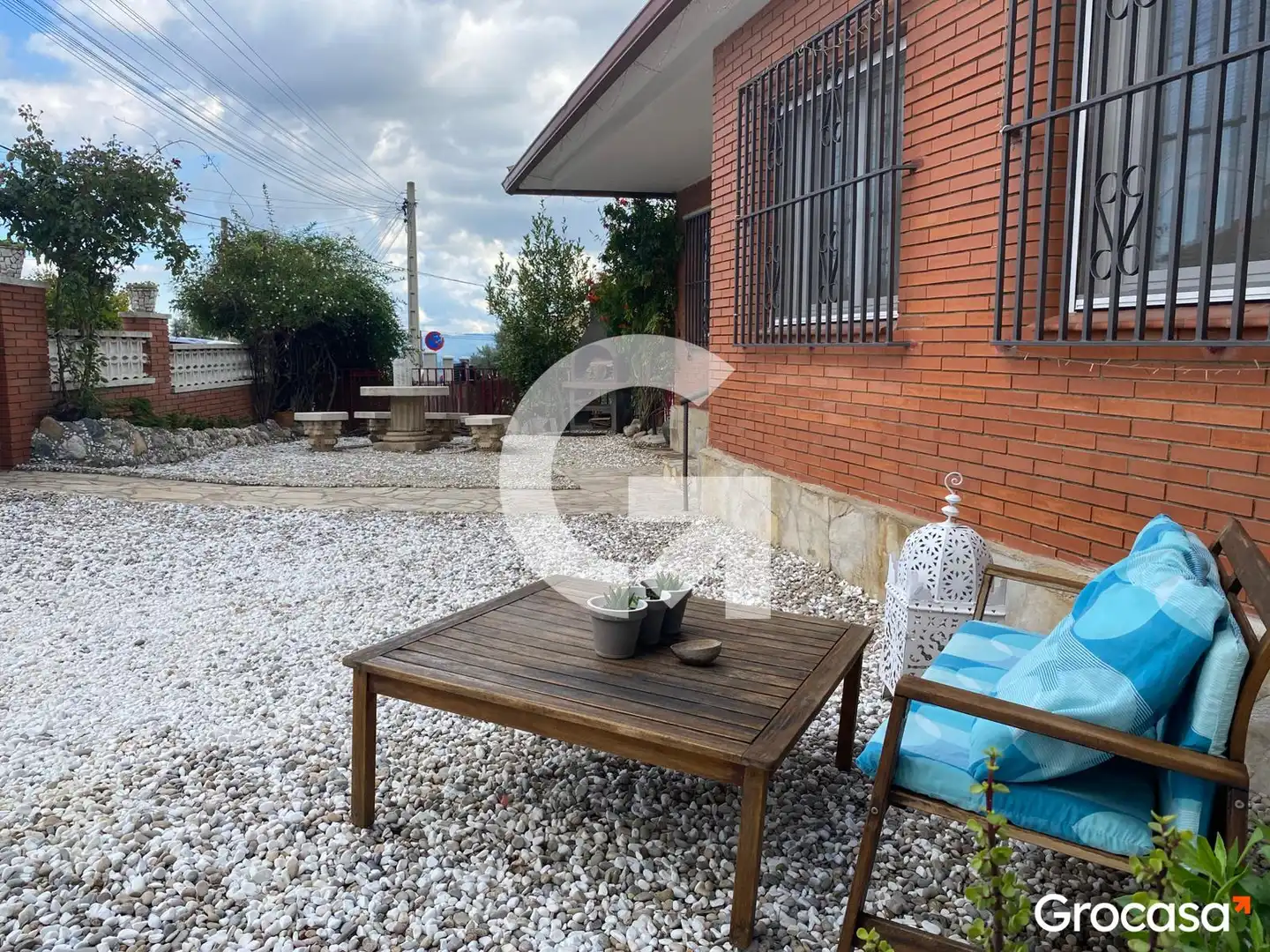 Terraza de Casa o chalet en venta en Els Hostalets de Pierola con Calefacción, Jardín privado y Terraza