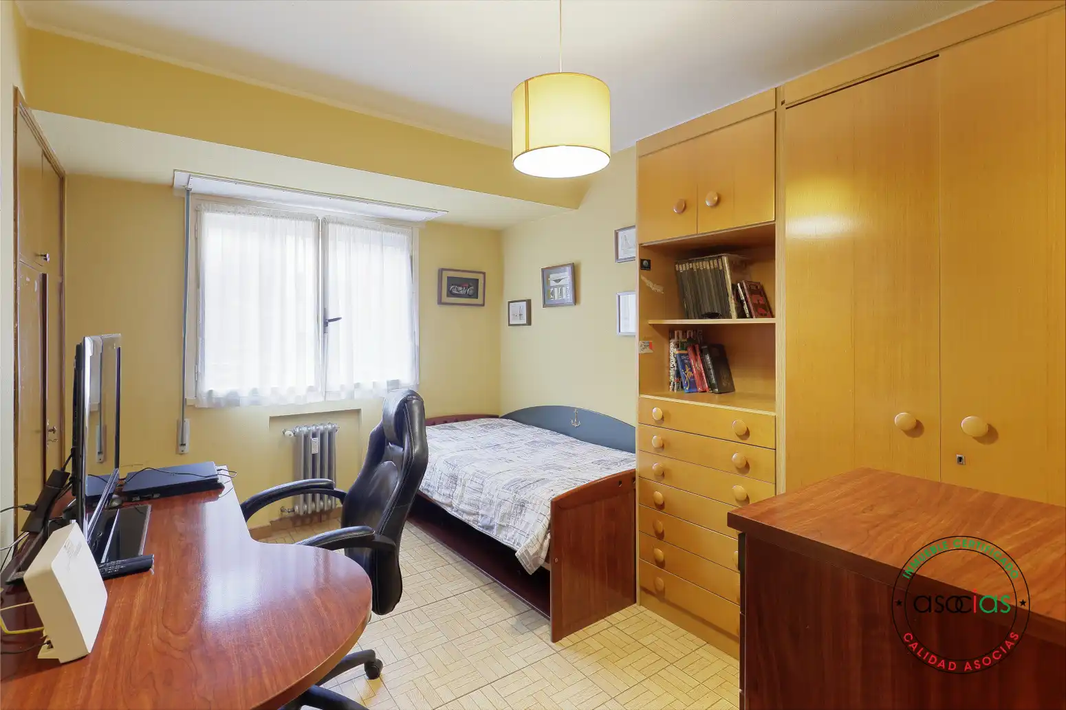 Bedroom of Flat for sale in Gijón   with Heating