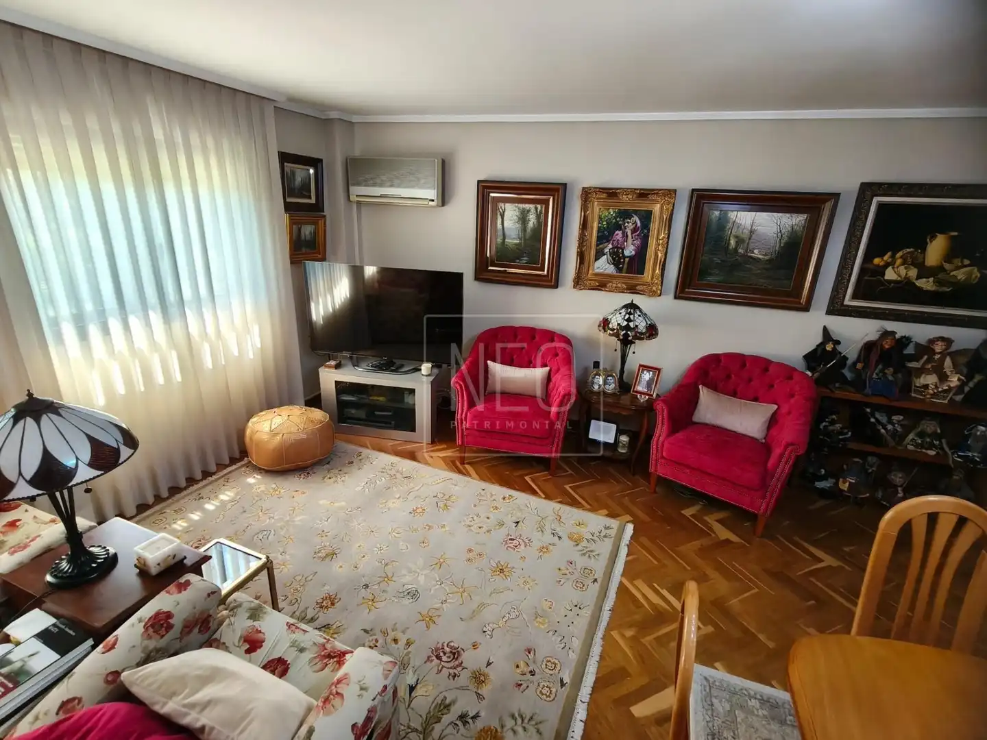 Sala de estar de Piso en venta en Madrid con Aire acondicionado, Calefacción y Parquet