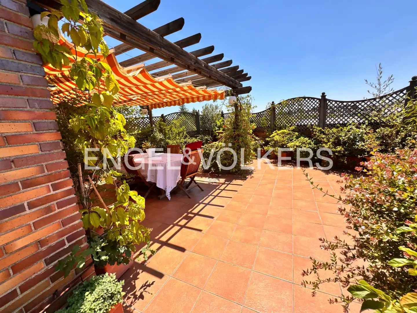 Terraza de Ático de alquiler en Majadahonda con Aire acondicionado, Calefacción y Jardín privado