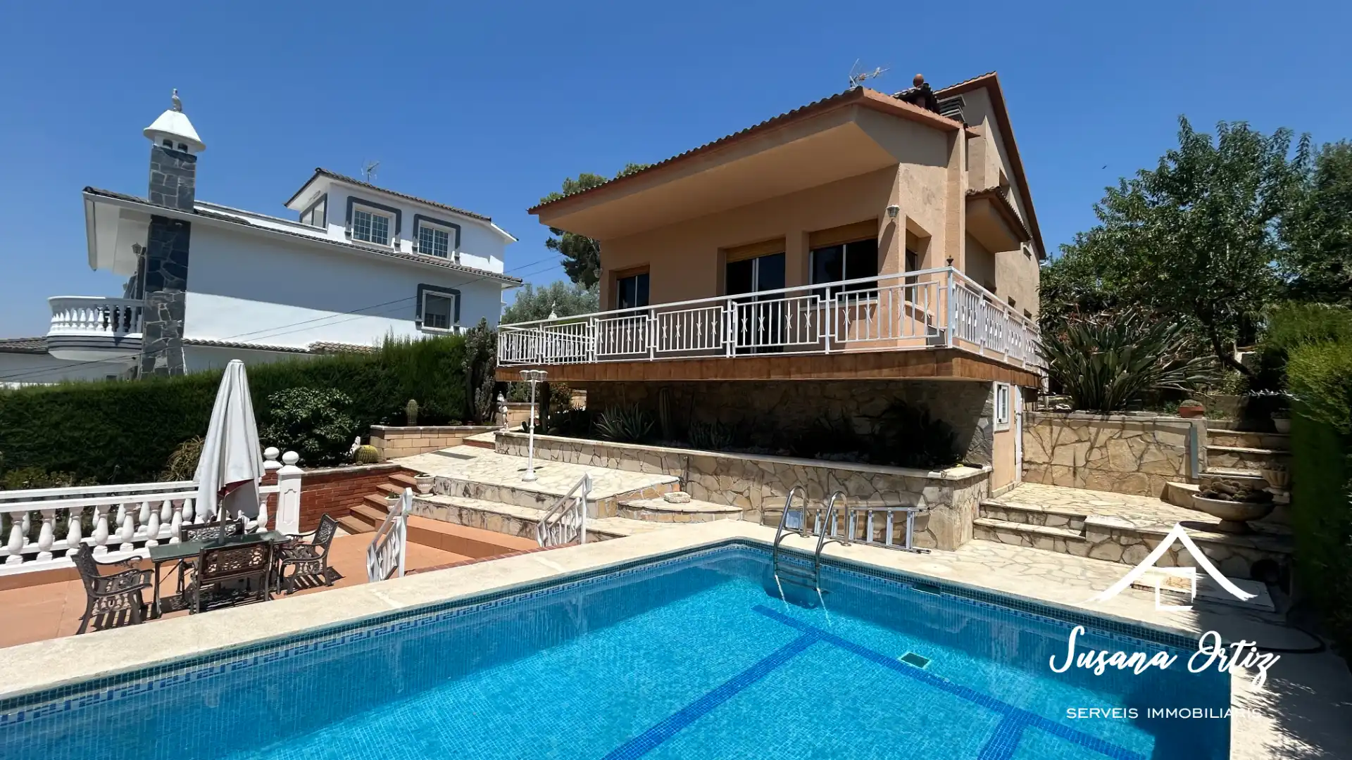 Swimming pool of Houses for sale in Piera  with Heating, Private garden and Terrace