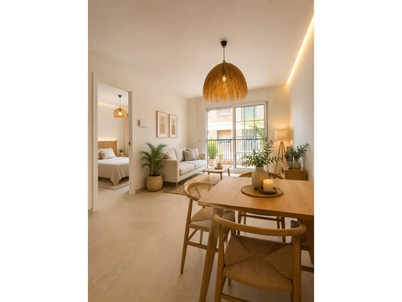 Sala de estar de Piso en venta en Granollers con Aire acondicionado, Calefacción y Balcón
