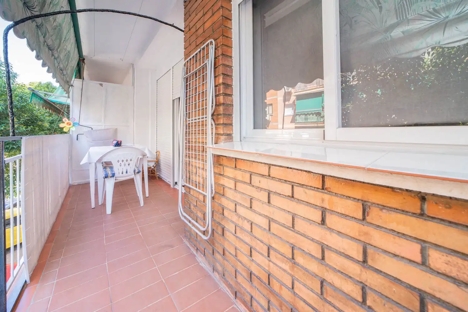 Balcony of Flat for sale in Móstoles  with Furnished