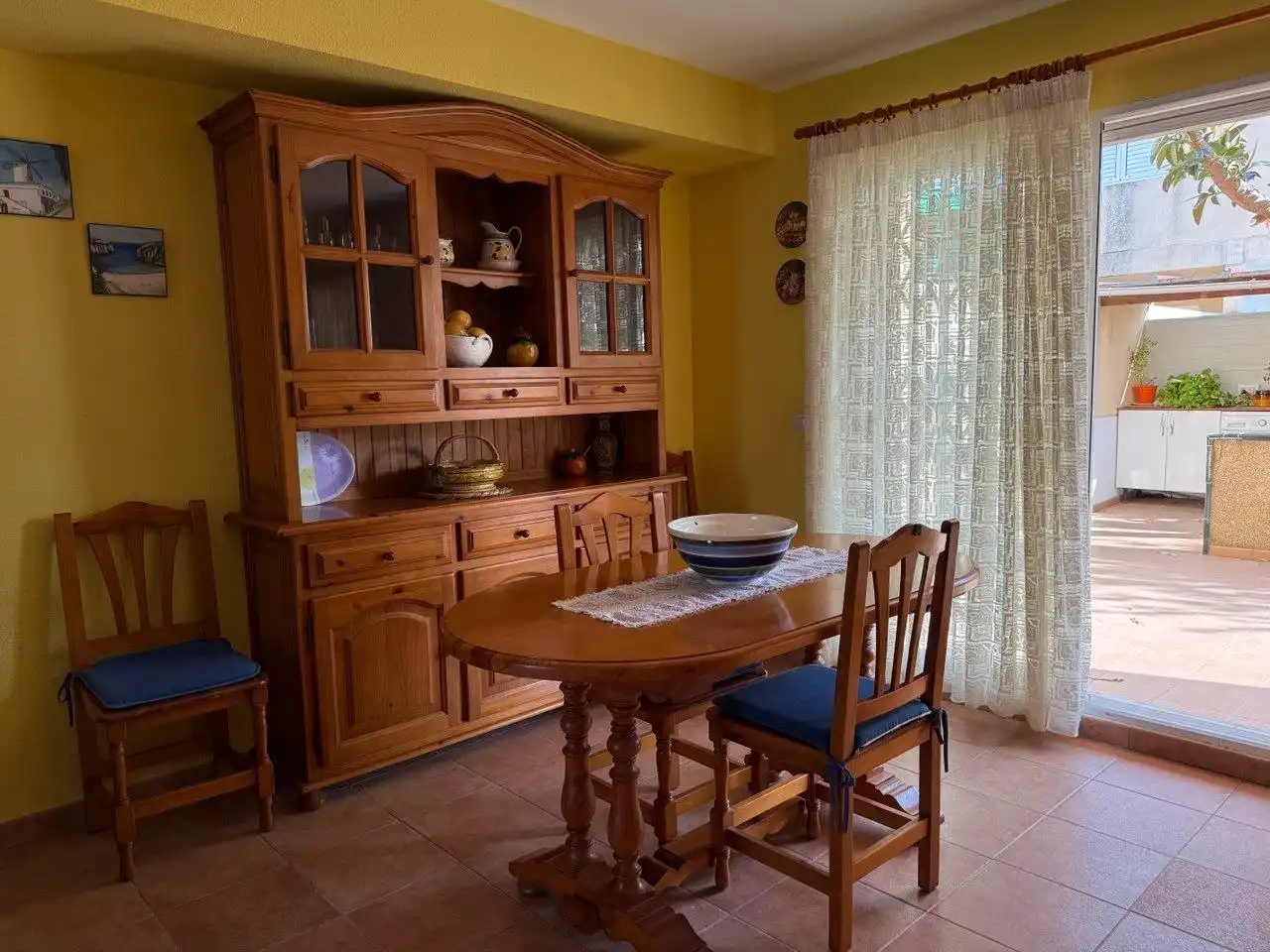 Menjador de Casa o xalet en venda en Sagunto / Sagunt amb Aire condicionat, Jardí privat i Terrassa