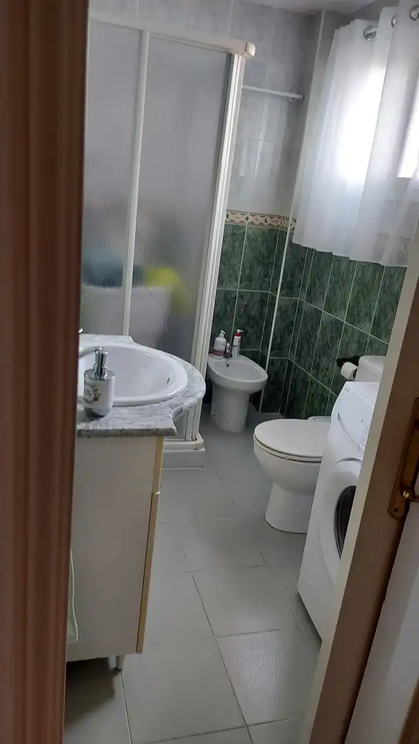 Bathroom of Apartments for rent in Algeciras  with Furnished and Community pool