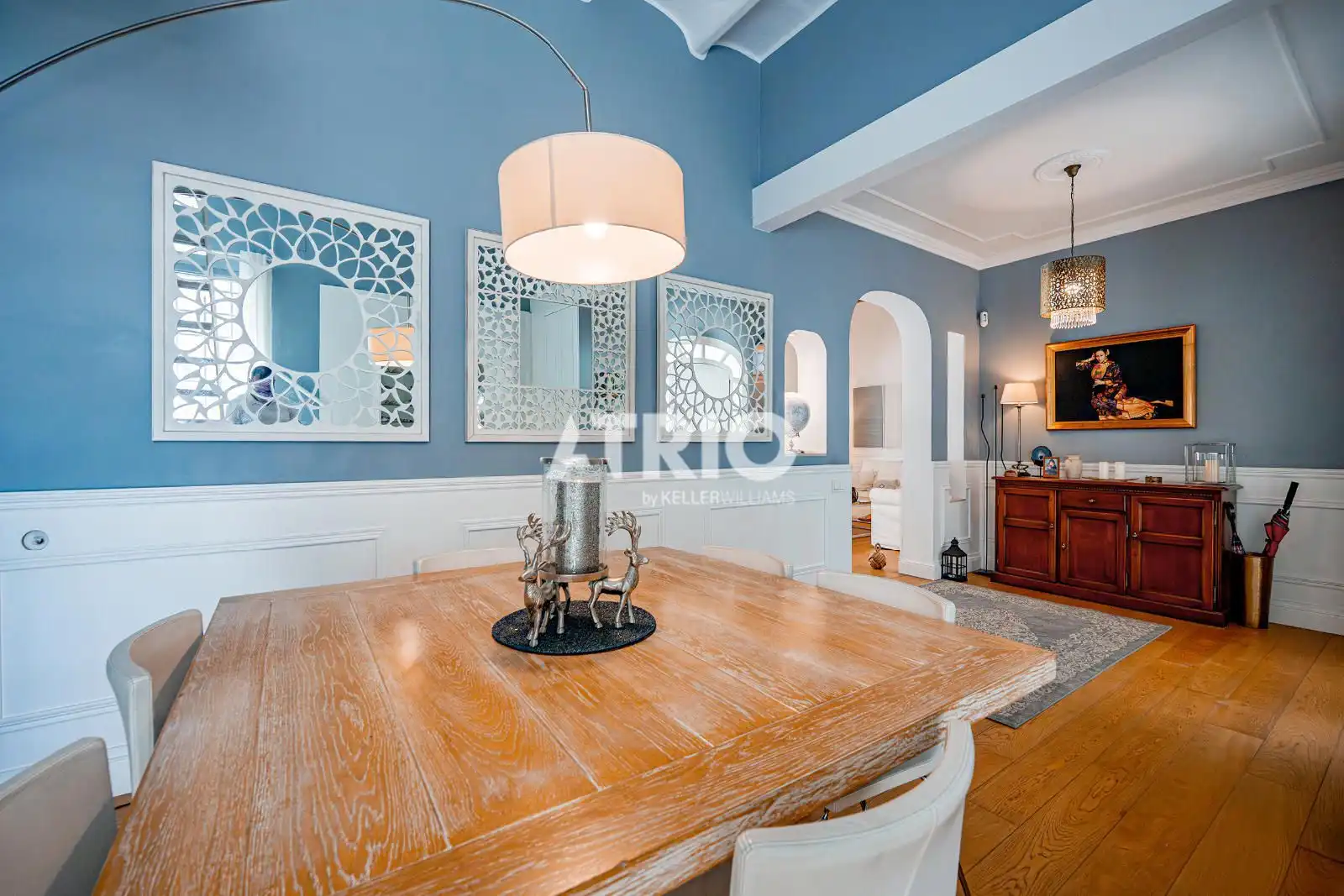 Dining room of Houses for sale in  Palma de Mallorca  with Air Conditioner, Private garden and Terrace