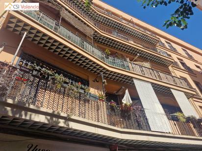 Exterior view of Flat for sale in  Valencia Capital  with Balcony