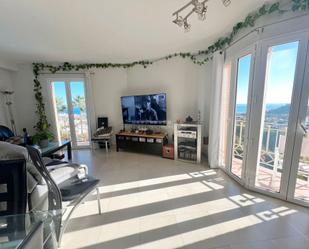 Living room of Attic for sale in Benalmádena  with Furnished, Oven and Washing machine