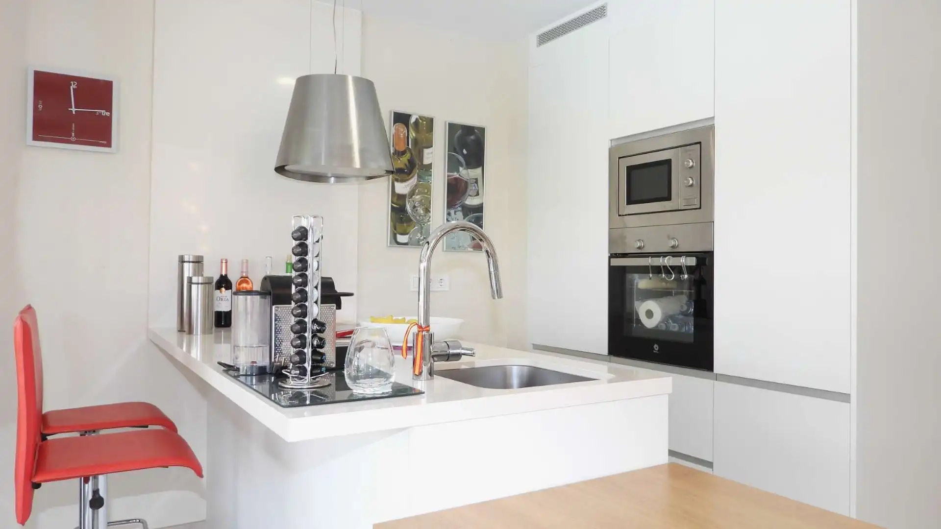 Cocina de Apartamento en venta en Cartagena con Aire acondicionado, Calefacción y Terraza
