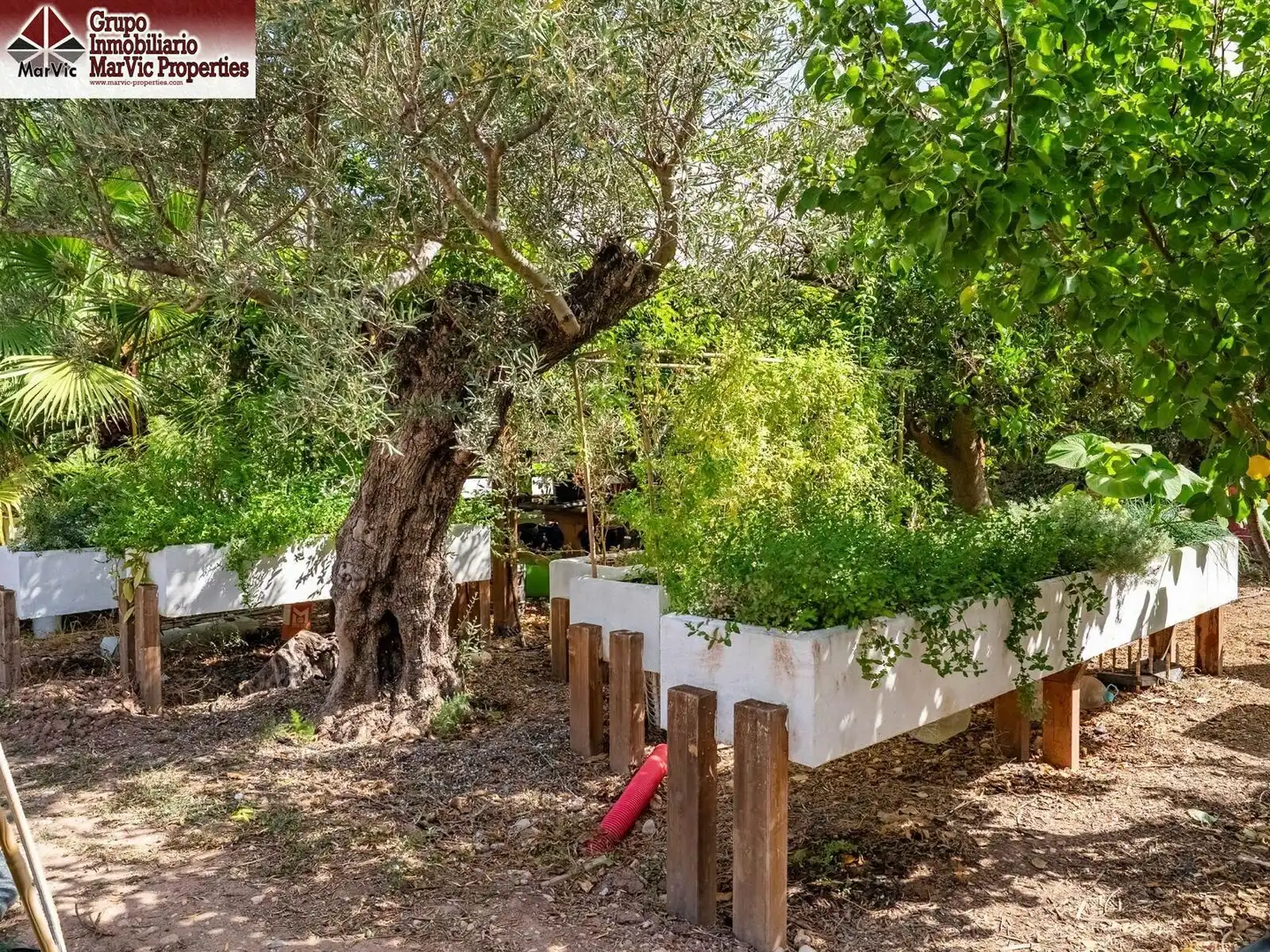 Jardí de Apartament en venda en Callosa d'en Sarrià amb Aire condicionat, Jardí privat i Moblat
