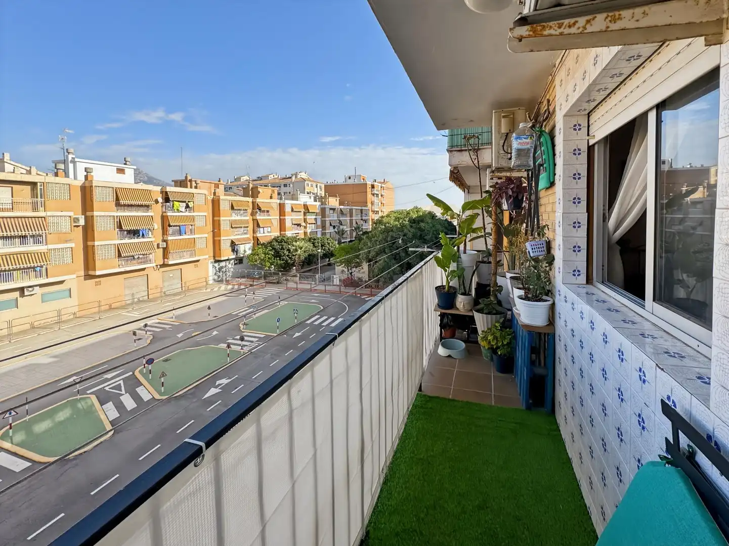 Terraza de Piso en venta en Villajoyosa / La Vila Joiosa con Aire acondicionado, Calefacción y Balcón