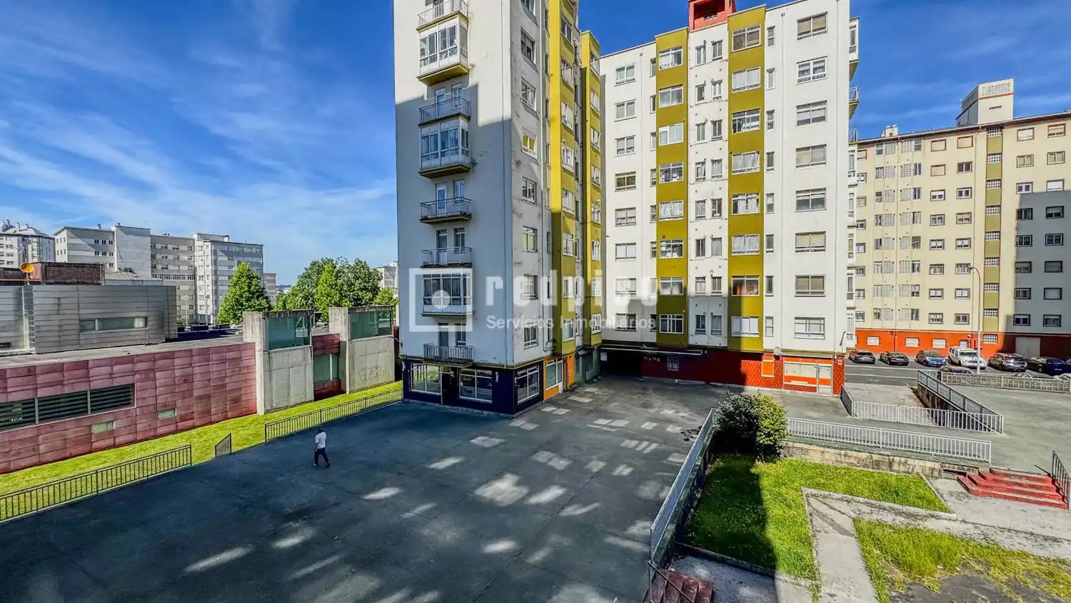 Vista exterior de Pis en venda en Ferrol amb Terrassa i Traster
