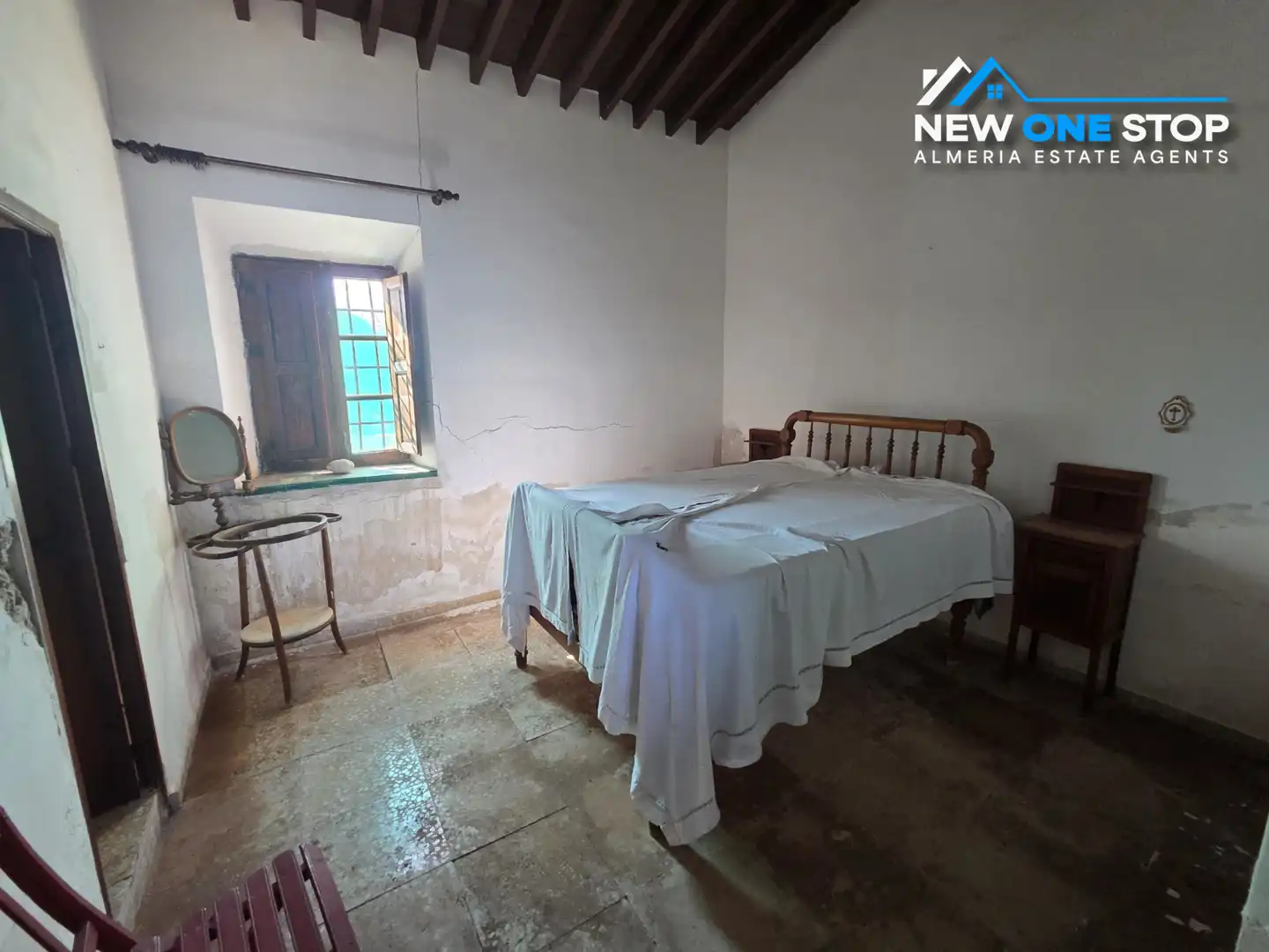 Habitación de Finca rústica en venta en Cuevas del Almanzora con Jardín privado y Balcón