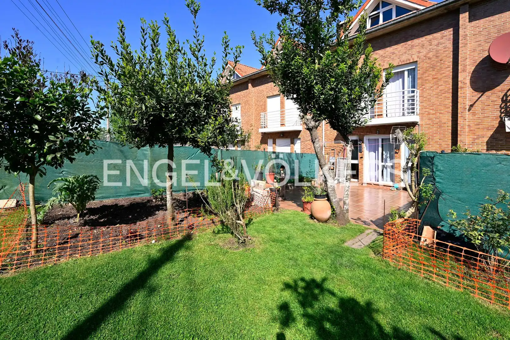 Terrassa de Casa o xalet en venda en Mazcuerras amb Calefacció, Jardí privat i Terrassa